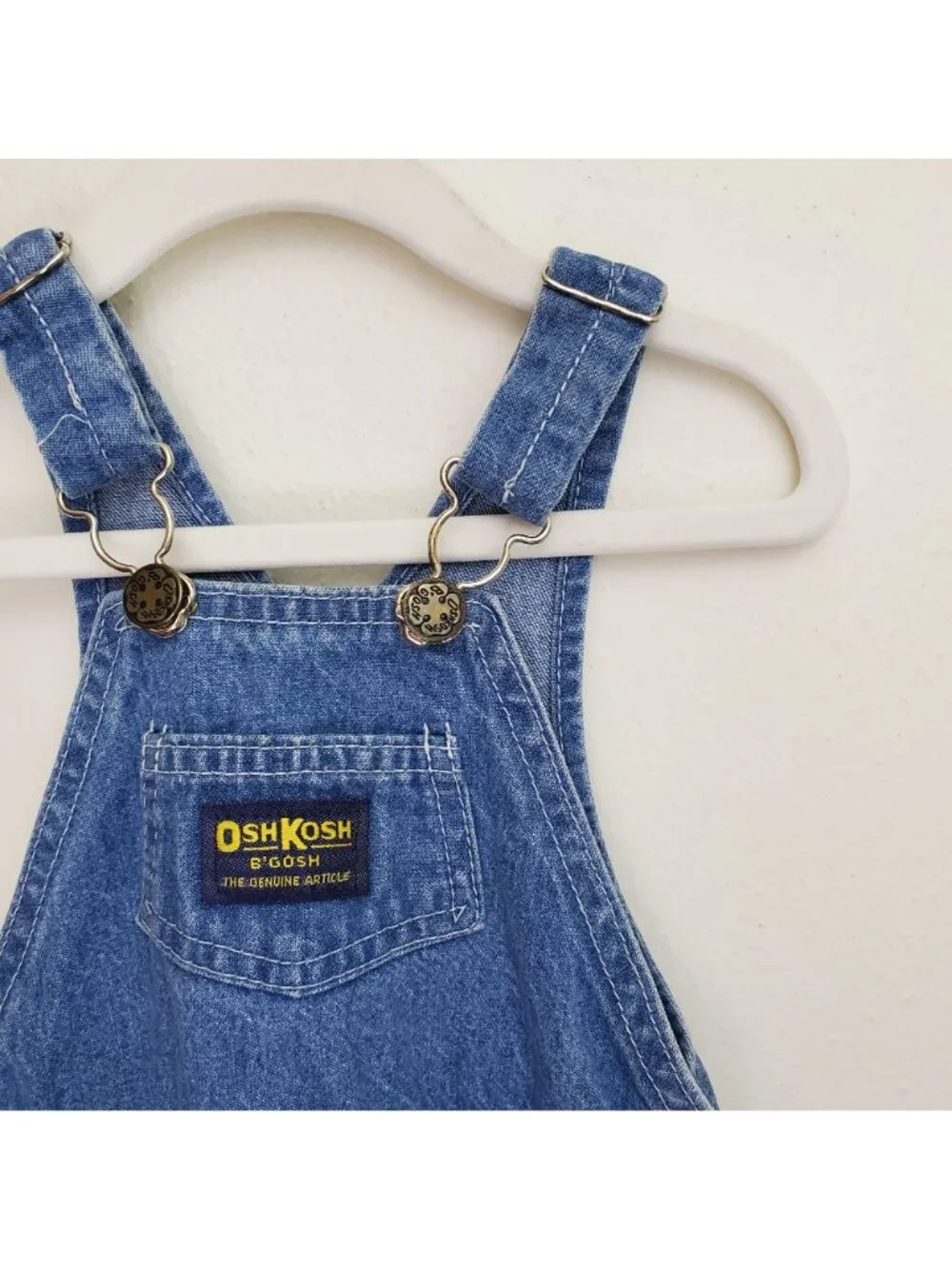 OshKosh B'Gosh vintage union label vestbak overalls